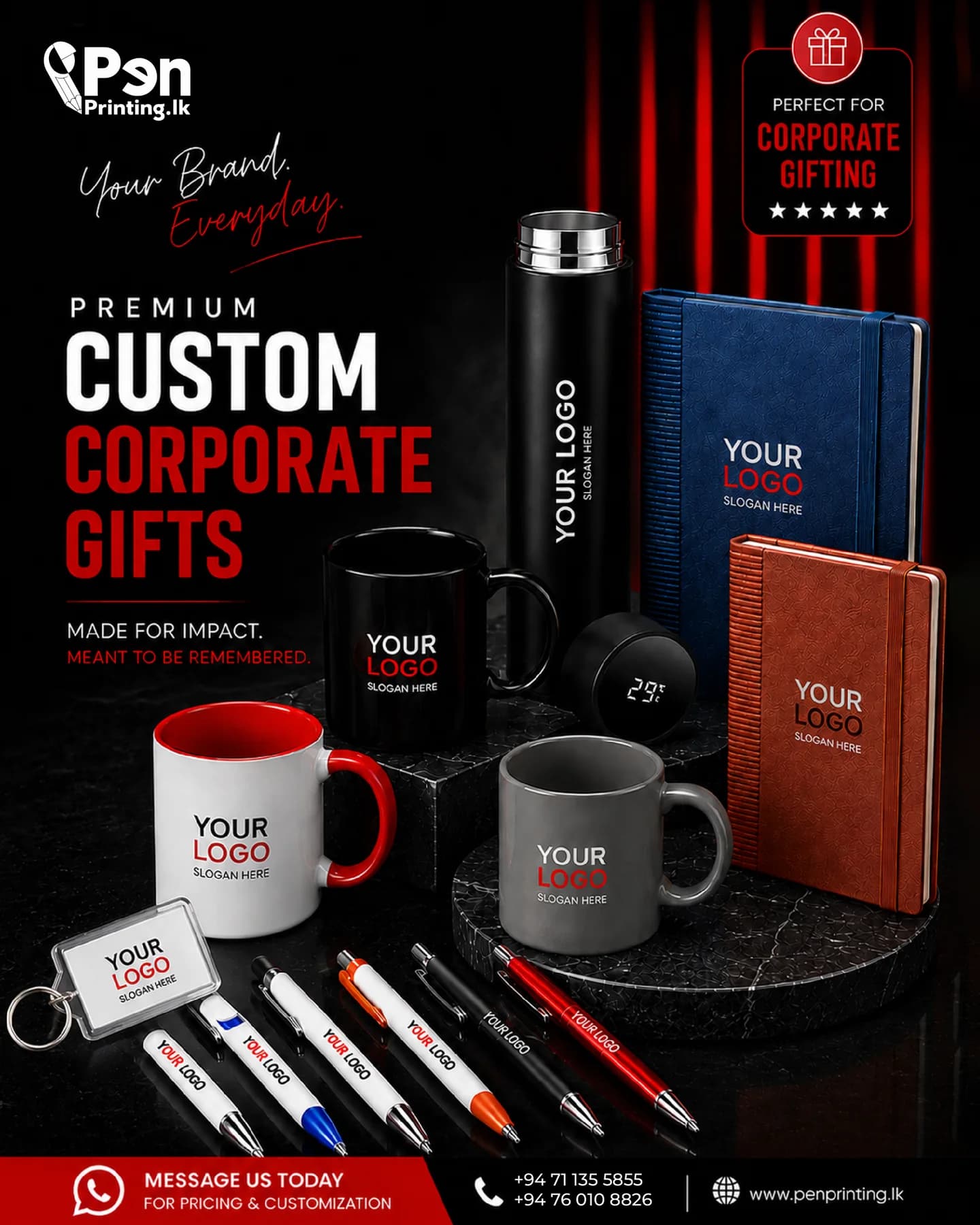 PenPrint custom corporate-gifts campaign